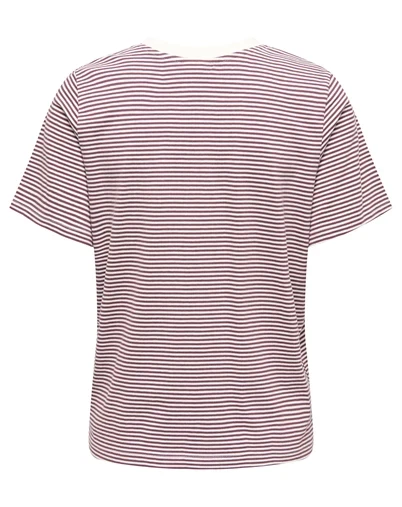 JDY - JDYPisa Print T-shirt - Cloud Dancer/Windsor